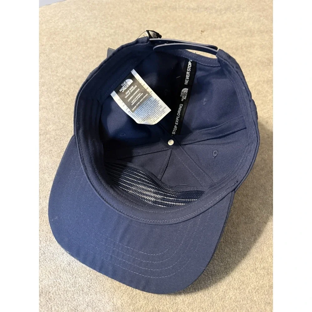 The North Face Norm SE Hat Classic Fit Cap Strapback Denim Blue ONE SIZE